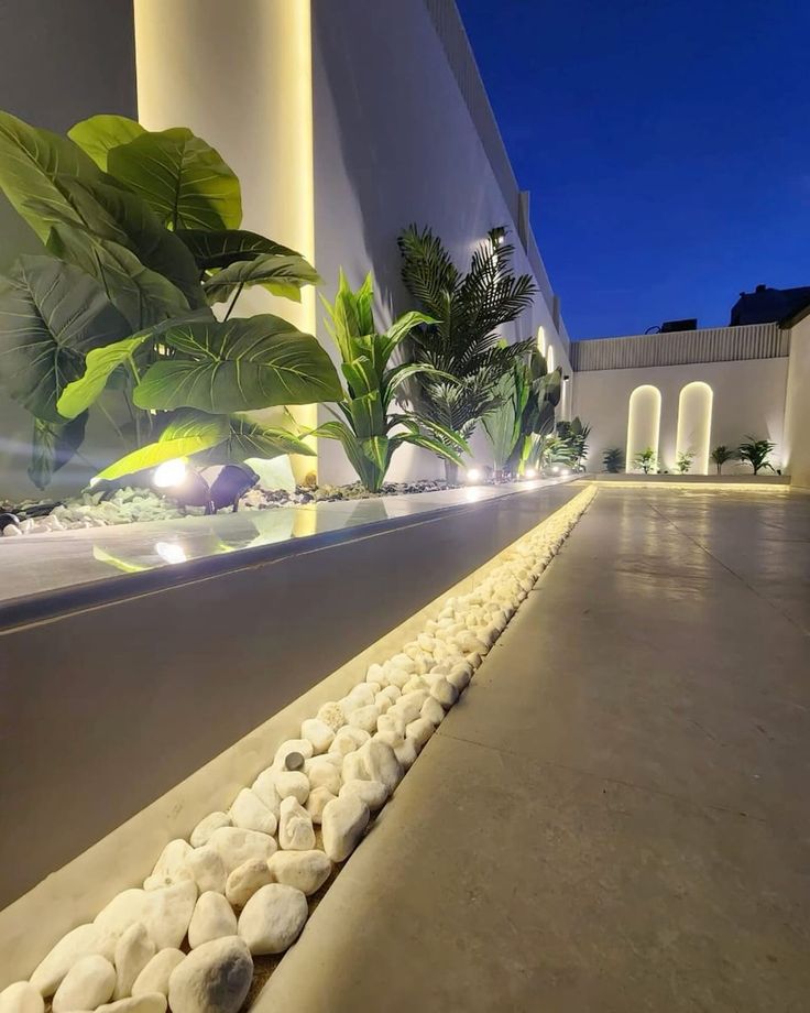 ممرات وديكورات تنسيق حدائق في الرياض – تصميم حديقة مودرن