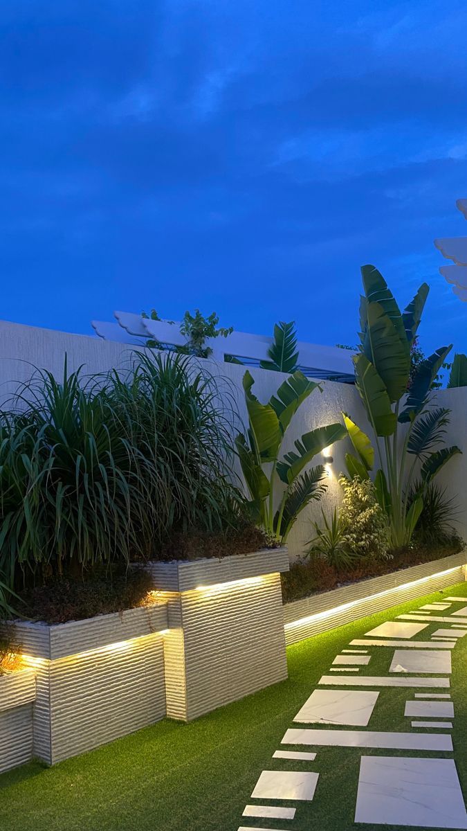 ممرات وديكورات تنسيق حدائق في الرياض – تصميم حديقة مودرن