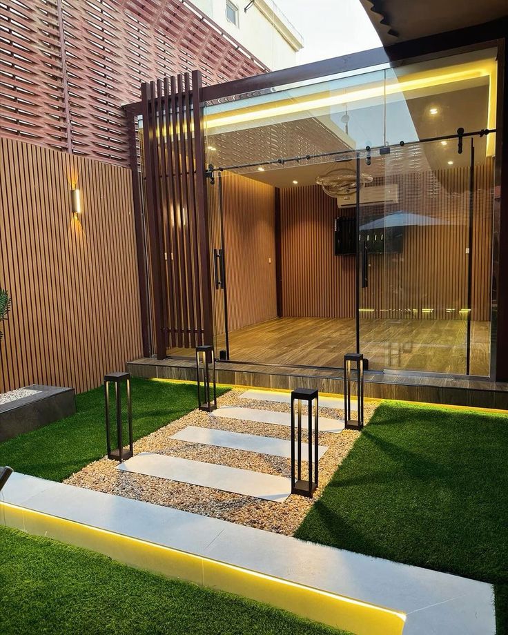 ممرات وديكورات تنسيق حدائق في الرياض – تصميم حديقة مودرن