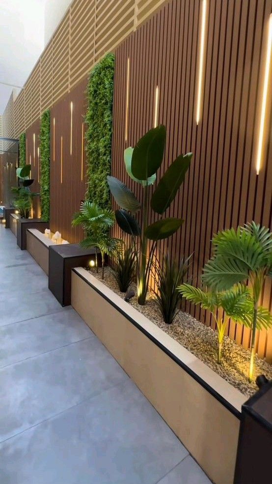 خشب الباركية و اﻟﺠﺪارﻳﺎت تنسيق حدائق في الرياض – تصميم حديقة مودرن