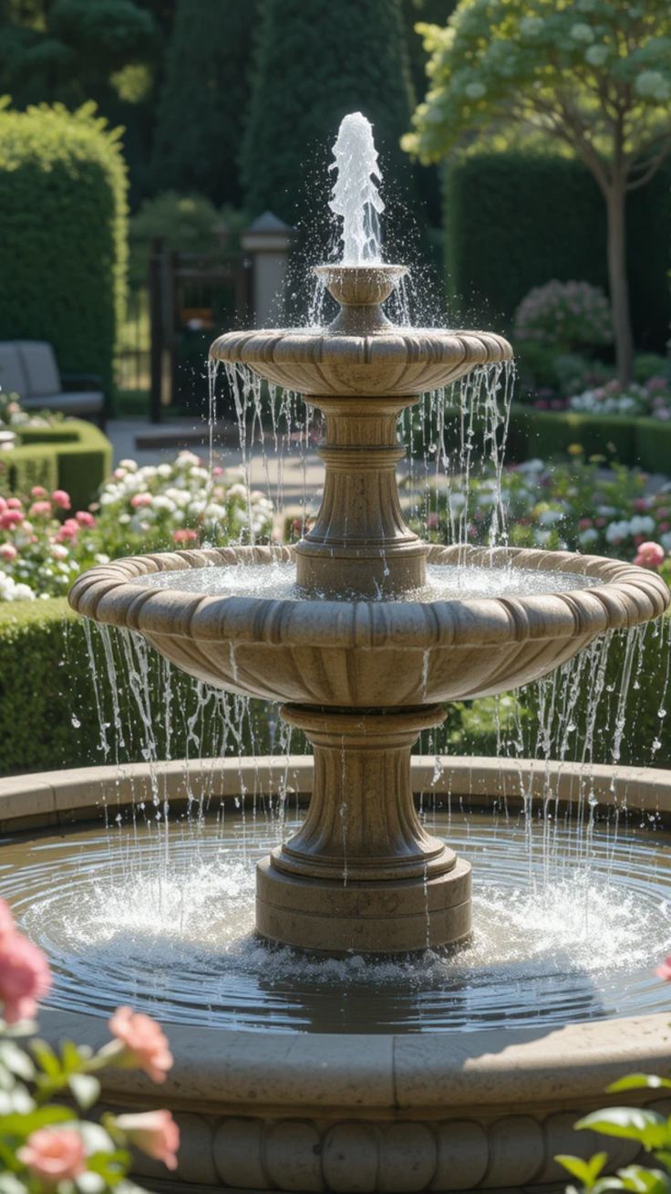 شلالات ونوافير تنسيق حدائق في الرياض – تصميم حديقة مودرن