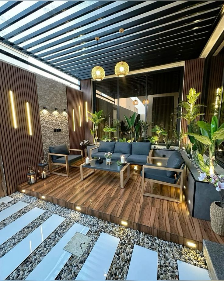 ممرات وديكورات تنسيق حدائق في الرياض – تصميم حديقة مودرن