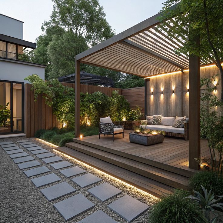 ممرات وديكورات تنسيق حدائق في الرياض – تصميم حديقة مودرن