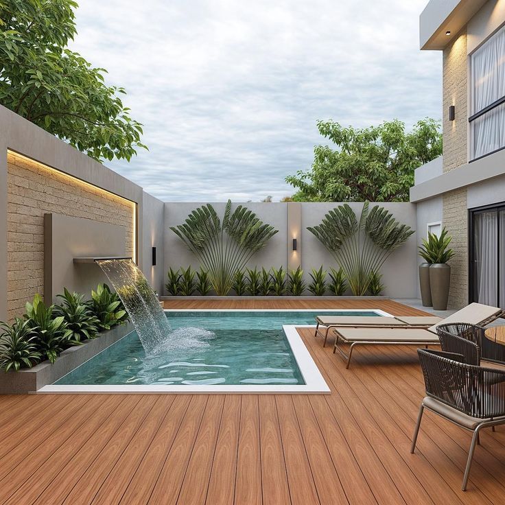 شلالات ونوافير تنسيق حدائق في الرياض – تصميم حديقة مودرن