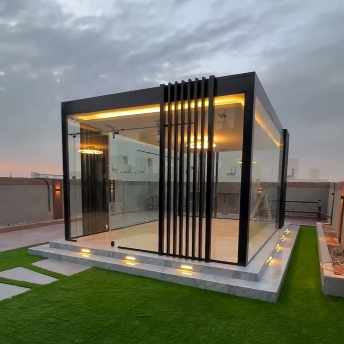 ممرات وديكورات تنسيق حدائق في الرياض – تصميم حديقة مودرن