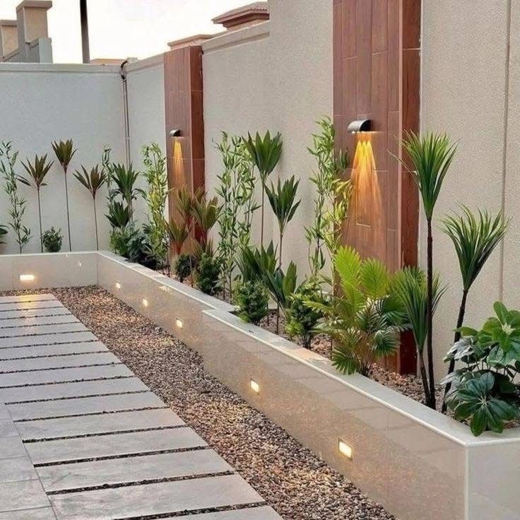 ممرات وديكورات تنسيق حدائق في الرياض – تصميم حديقة مودرن