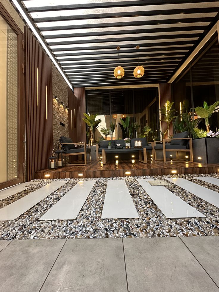 ممرات وديكورات تنسيق حدائق في الرياض – تصميم حديقة مودرن