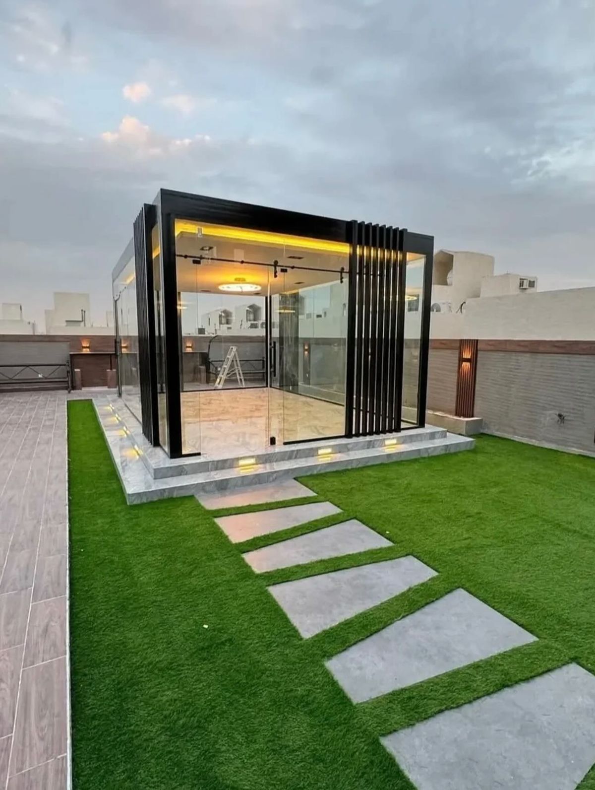 ممرات وديكورات تنسيق حدائق في الرياض – تصميم حديقة مودرن