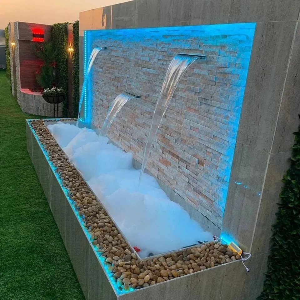 شلالات ونوافير تنسيق حدائق في الرياض – تصميم حديقة مودرن