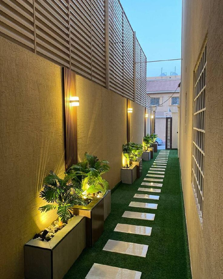 عشب طبيعي وصناعي تنسيق حدائق في الرياض – تصميم حديقة مودرن