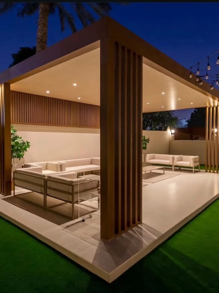 تنسيق حدائق في جدة – تصميم حديقة مودرن