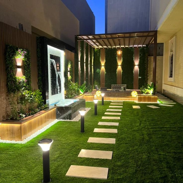 تنسيق حدائق في الرياض – تصميم حديقة مودرن